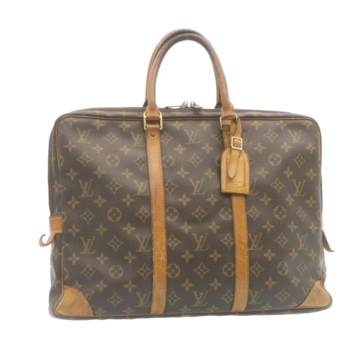 LOUIS VUITTON Monogram PorteDocuments Voyage Business Bag M53361 LV ar6395