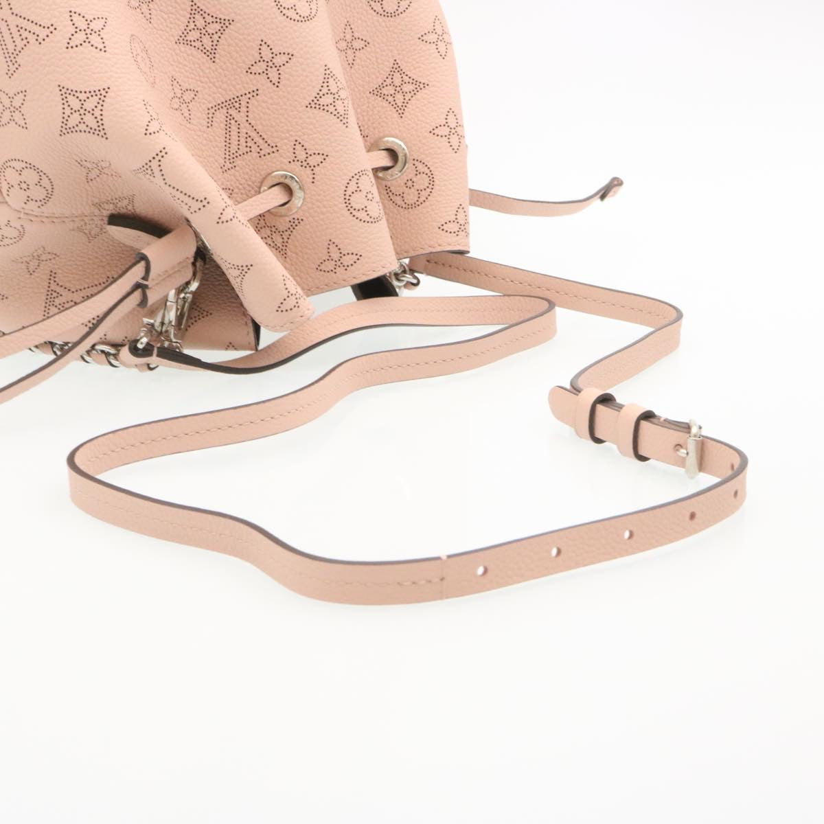 LOUIS VUITTON Monogram Mahina Bella Hand Bag Pink M57068 LV ar6430S