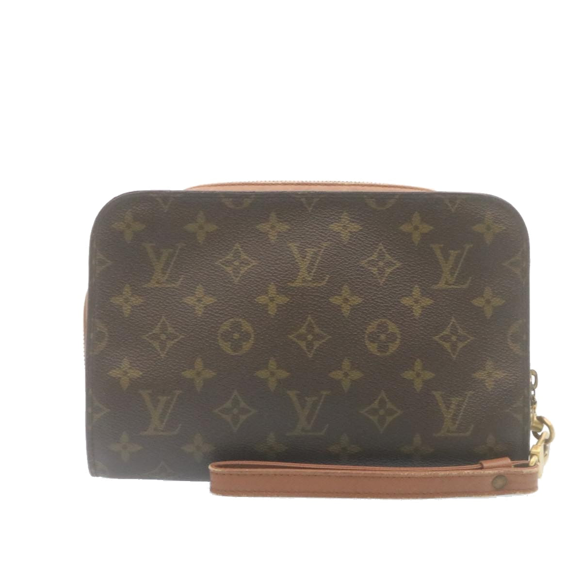 LOUIS VUITTON Monogram Orsay Clutch Bag M51790 LV ar6435