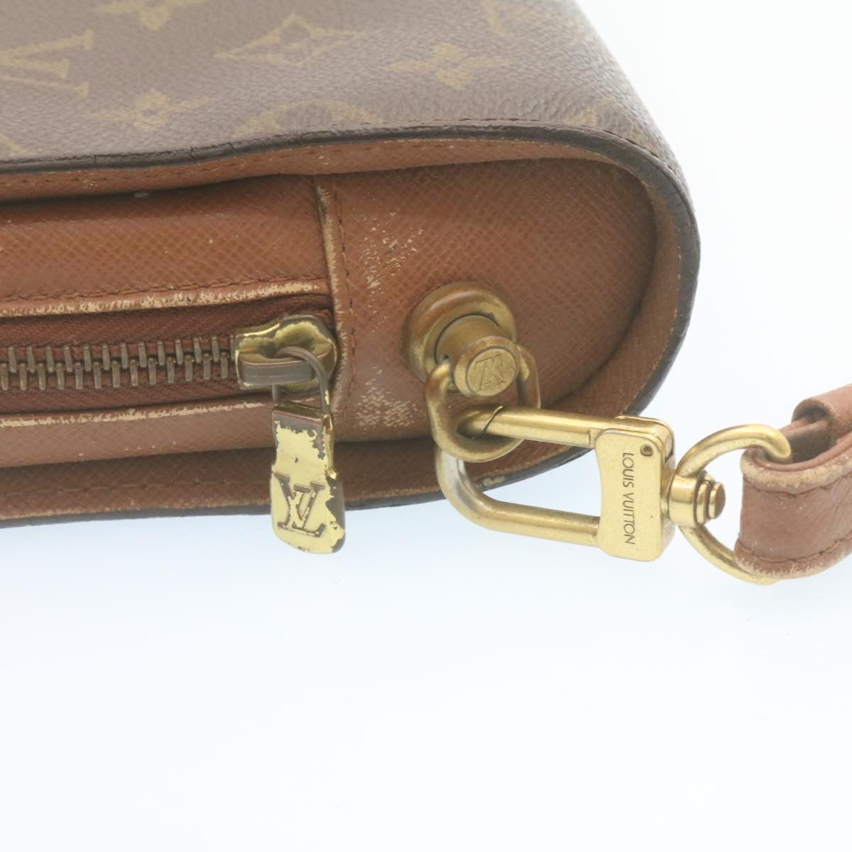 LOUIS VUITTON Monogram Orsay Clutch Bag M51790 LV ar6435