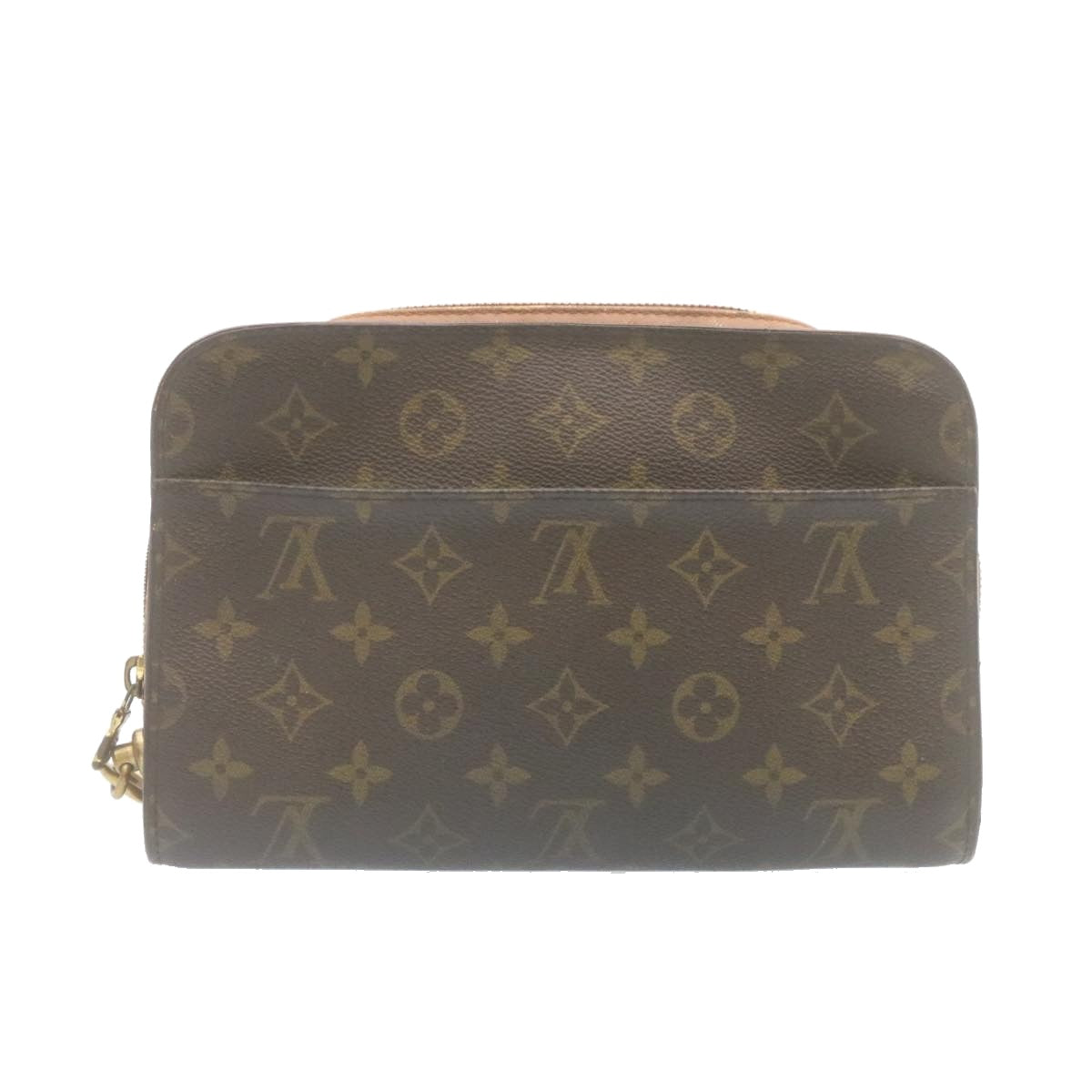 LOUIS VUITTON Monogram Orsay Clutch Bag M51790 LV ar6435