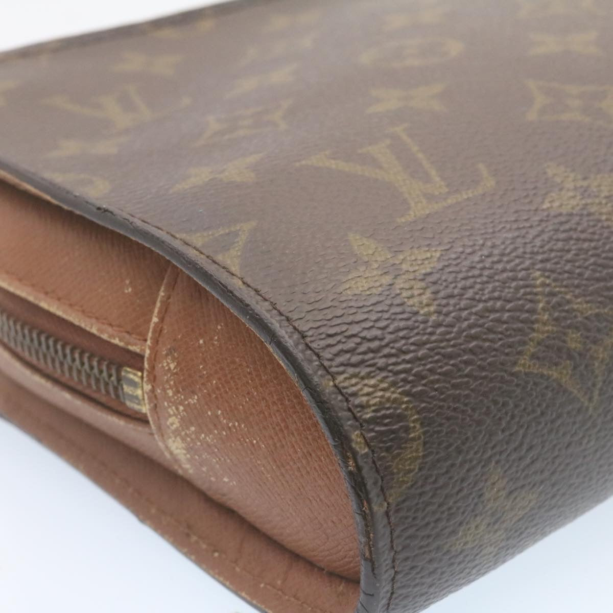 LOUIS VUITTON Monogram Orsay Clutch Bag M51790 LV ar6435