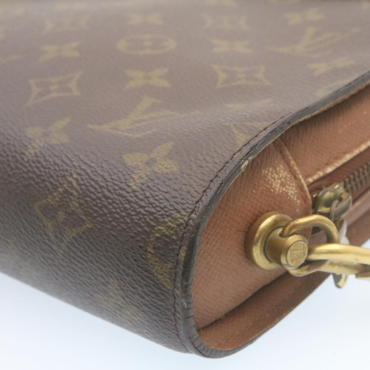 LOUIS VUITTON Monogram Orsay Clutch Bag M51790 LV ar6435