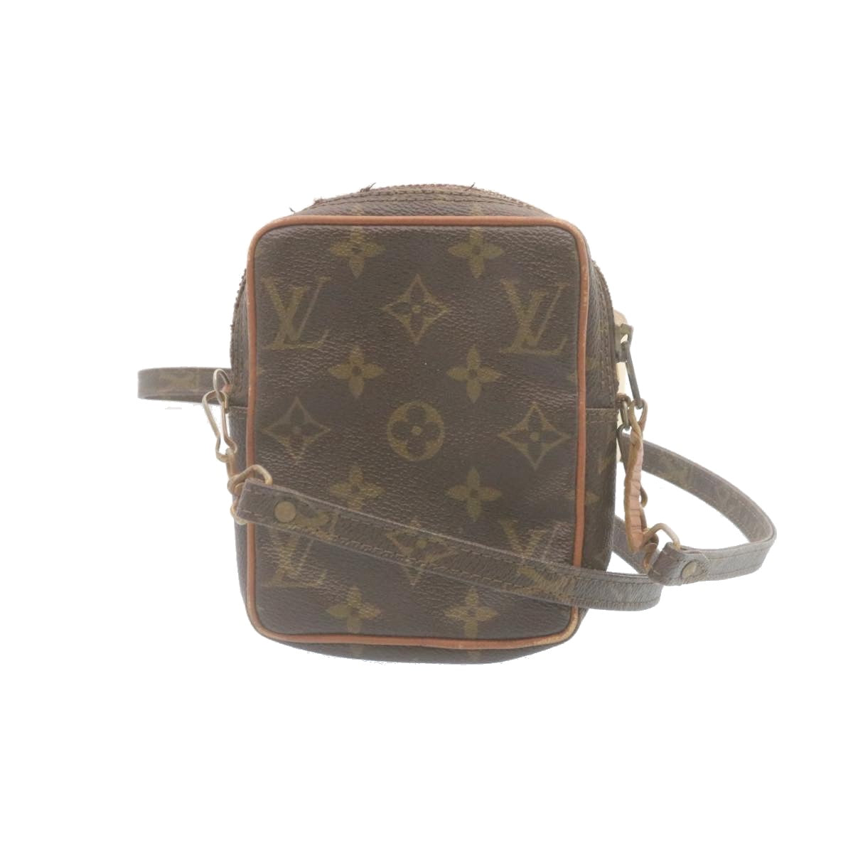 LOUIS VUITTON Monogram Mini Danube Shoulder Bag Vintage M45268 LV ar6484