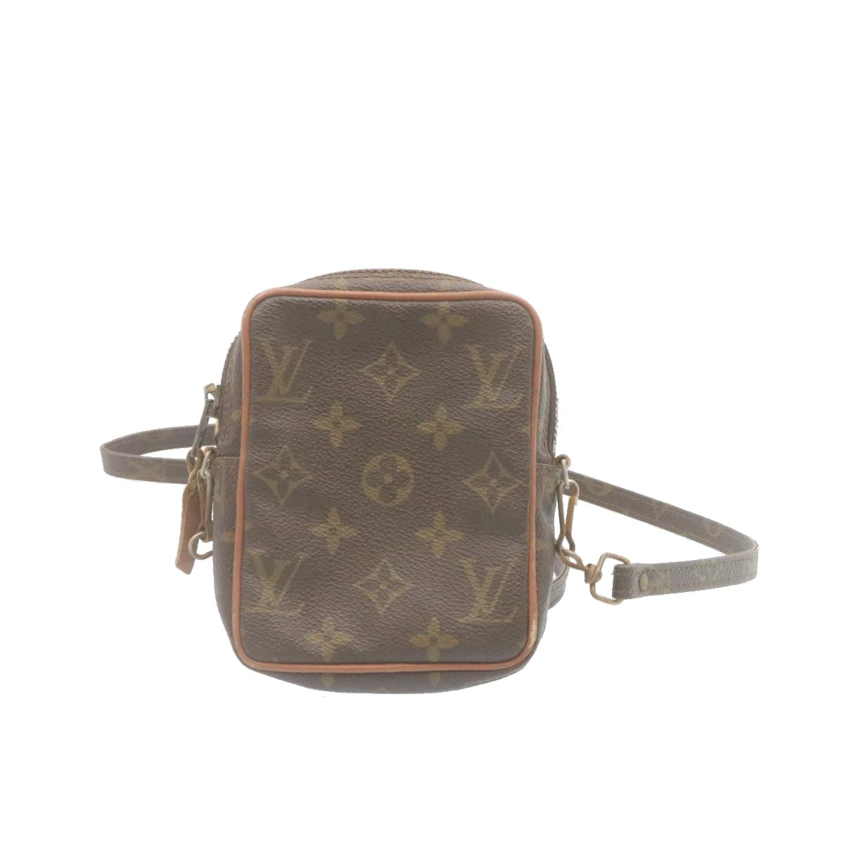 LOUIS VUITTON Monogram Mini Danube Shoulder Bag Vintage M45268 LV ar6484