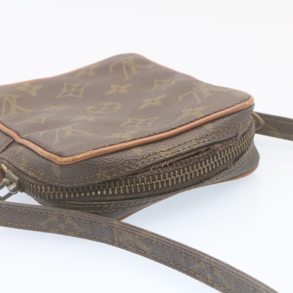 LOUIS VUITTON Monogram Mini Danube Shoulder Bag Vintage M45268 LV ar6484