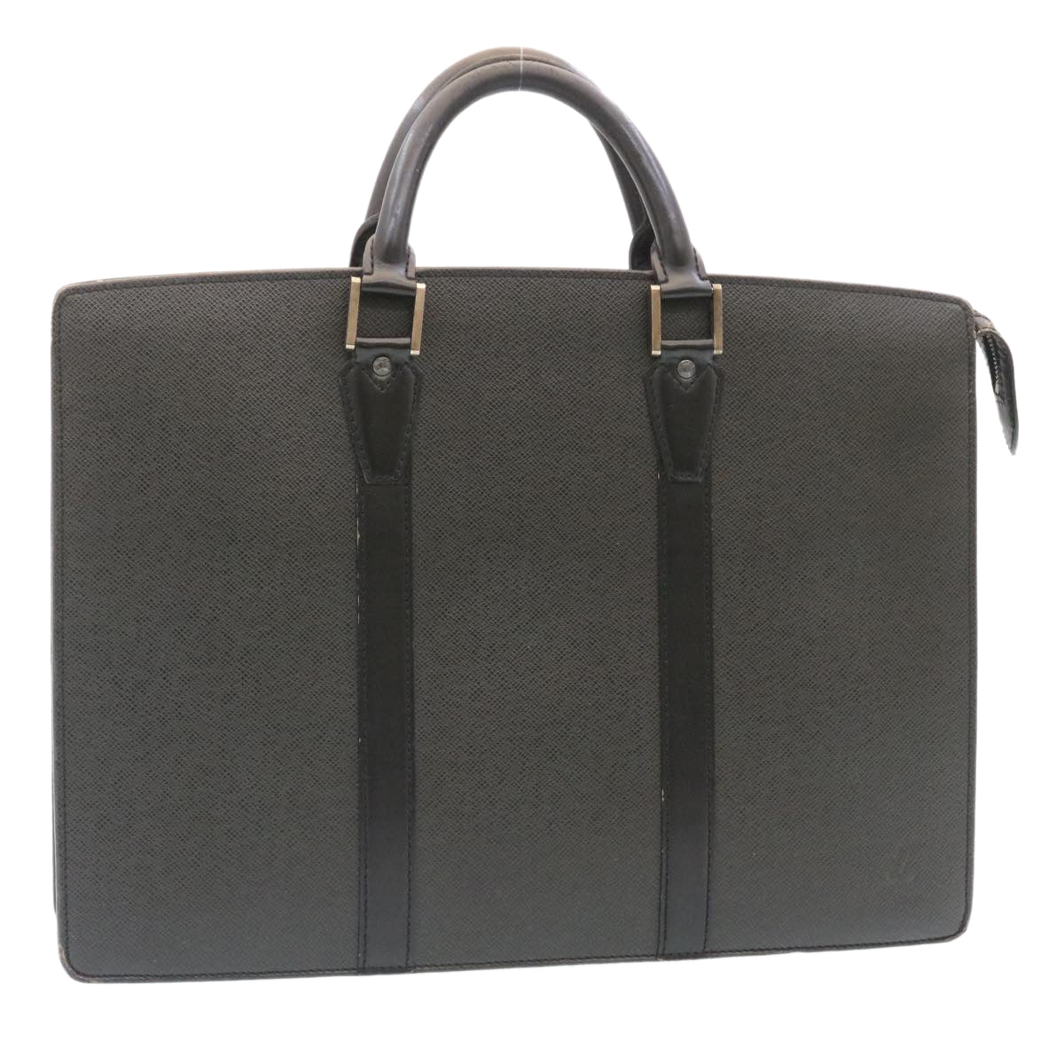LOUIS VUITTON Taiga Porte Documents Rozan Business Bag Black M30052 ar6487