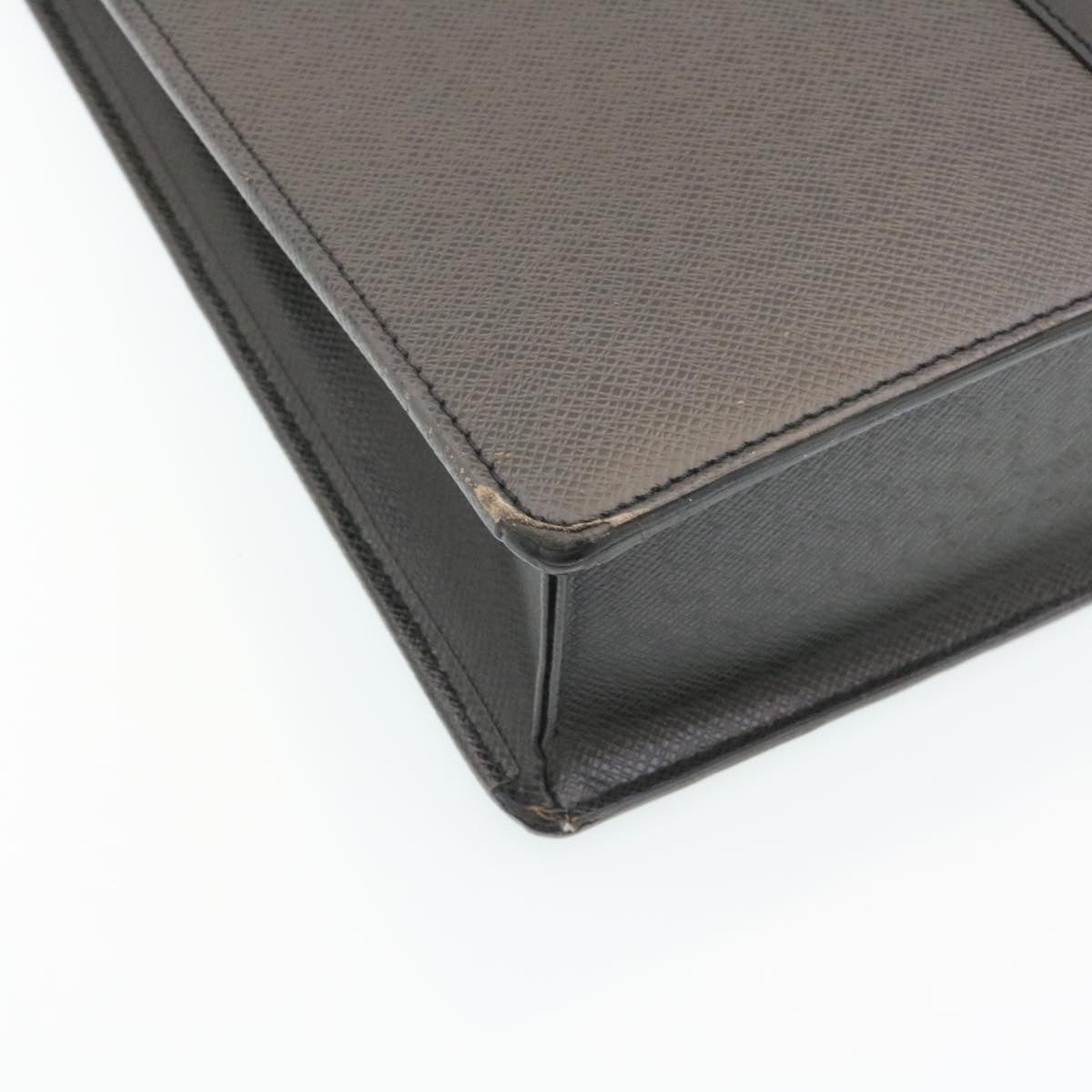 LOUIS VUITTON Taiga Porte Documents Rozan Business Bag Black M30052 ar6487