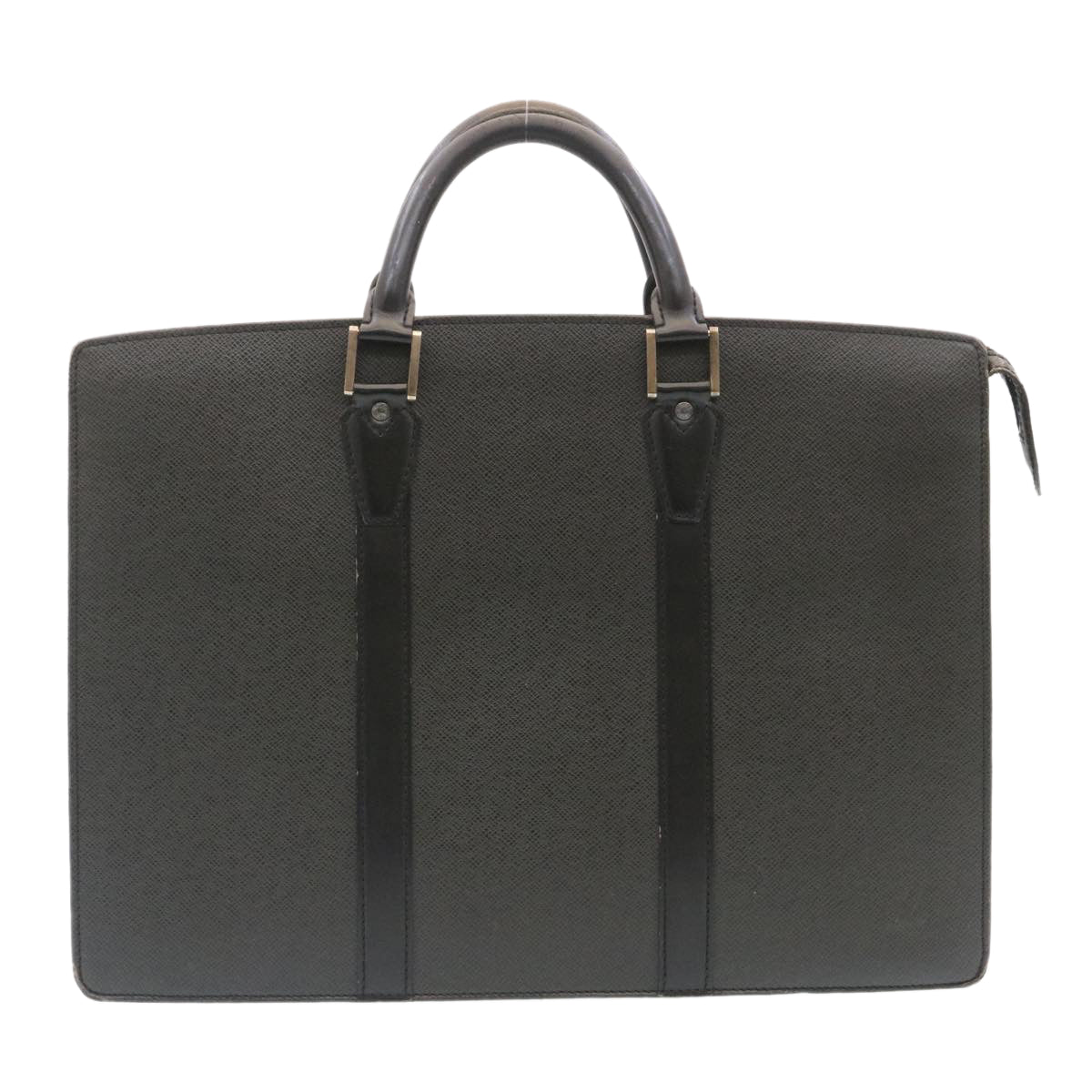 LOUIS VUITTON Taiga Porte Documents Rozan Business Bag Black M30052 ar6487