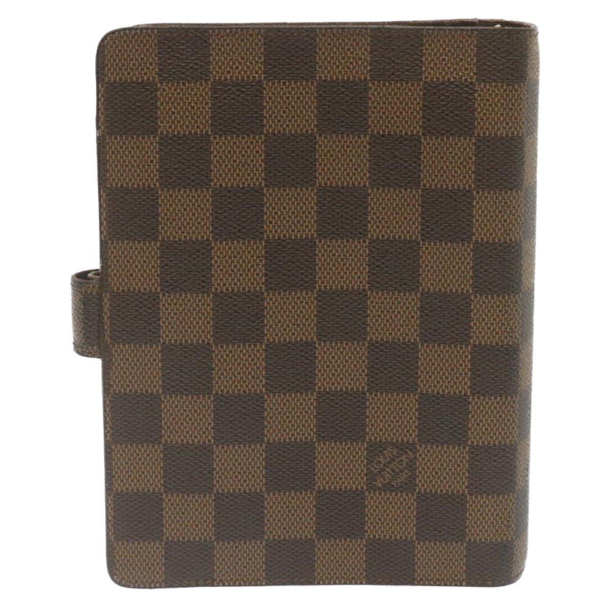 LOUIS VUITTON Damier Ebene Agenda MM Day Planner Cover R20935 LV ar6536
