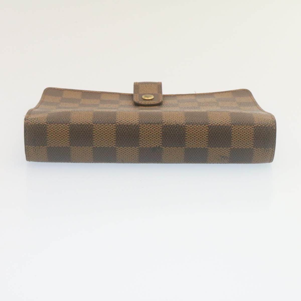 LOUIS VUITTON Damier Ebene Agenda MM Day Planner Cover R20935 LV ar6536