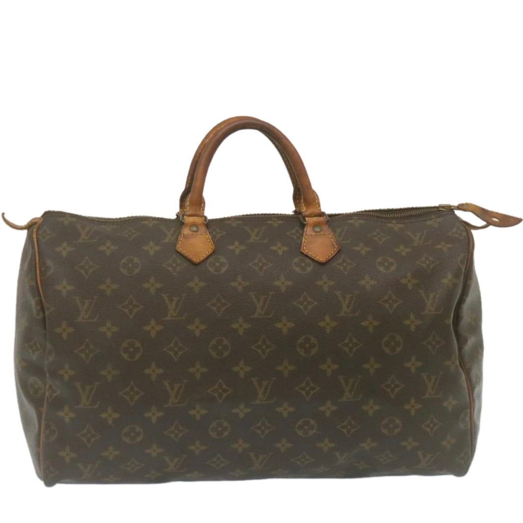 LOUIS VUITTON Monogram Speedy 40 Hand Bag M41522 LV ar6595