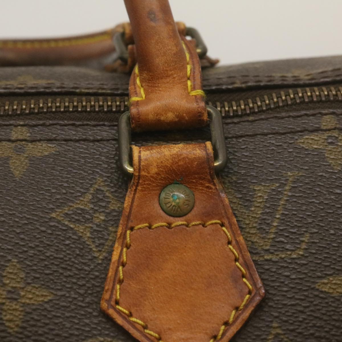 LOUIS VUITTON Monogram Speedy 40 Hand Bag M41522 LV ar6595