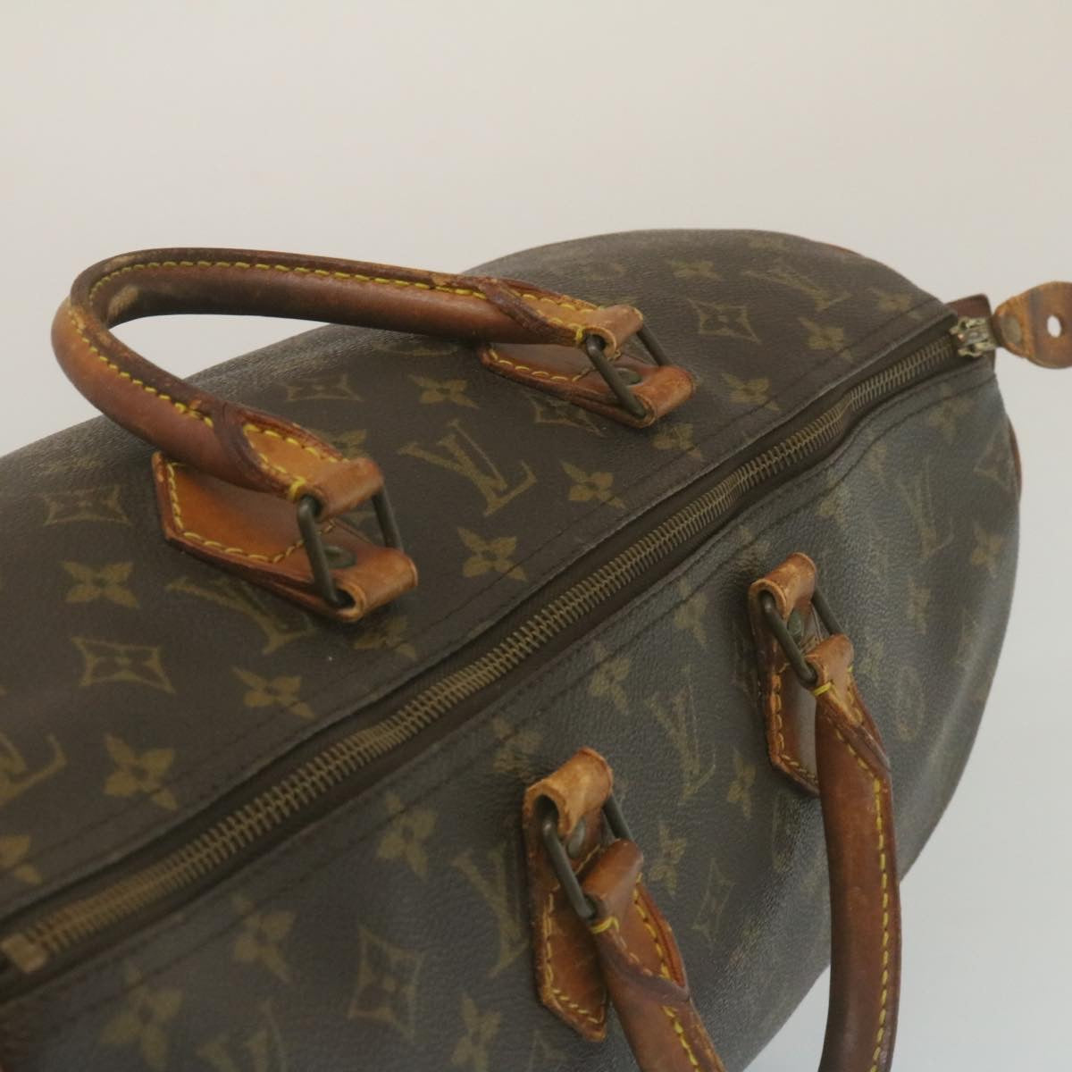 LOUIS VUITTON Monogram Speedy 40 Hand Bag M41522 LV ar6595