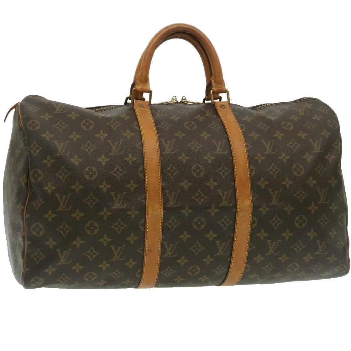 LOUIS VUITTON Monogram Keepall 50 Boston Bag M41426 LV ar6657