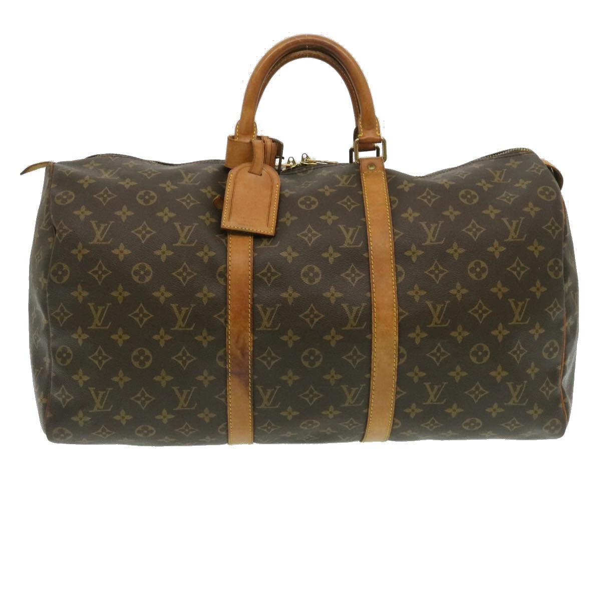 LOUIS VUITTON Monogram Keepall 50 Boston Bag M41426 LV ar6694