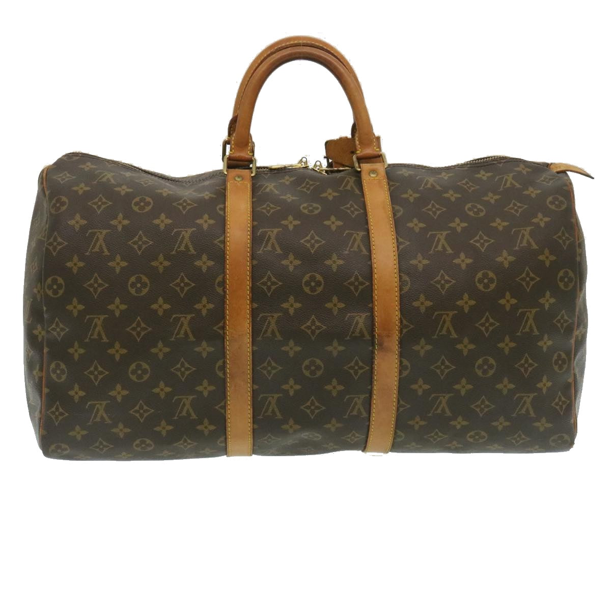 LOUIS VUITTON Monogram Keepall 50 Boston Bag M41426 LV ar6694