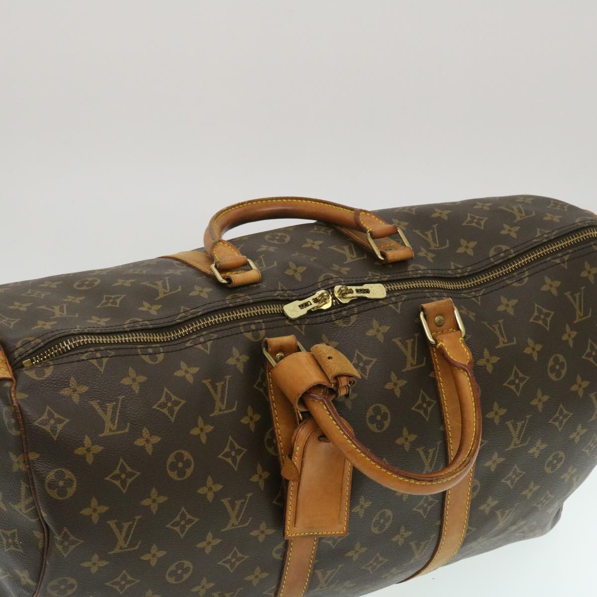 LOUIS VUITTON Monogram Keepall 50 Boston Bag M41426 LV ar6694