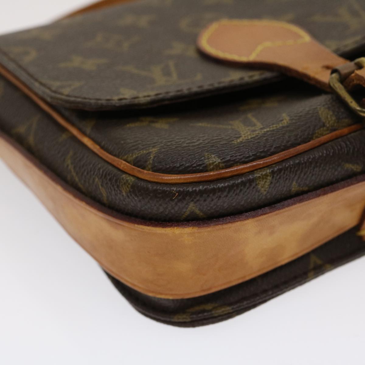 LOUIS VUITTON Monogram Cartouchiere PM Shoulder Bag M51254 LV ar6779