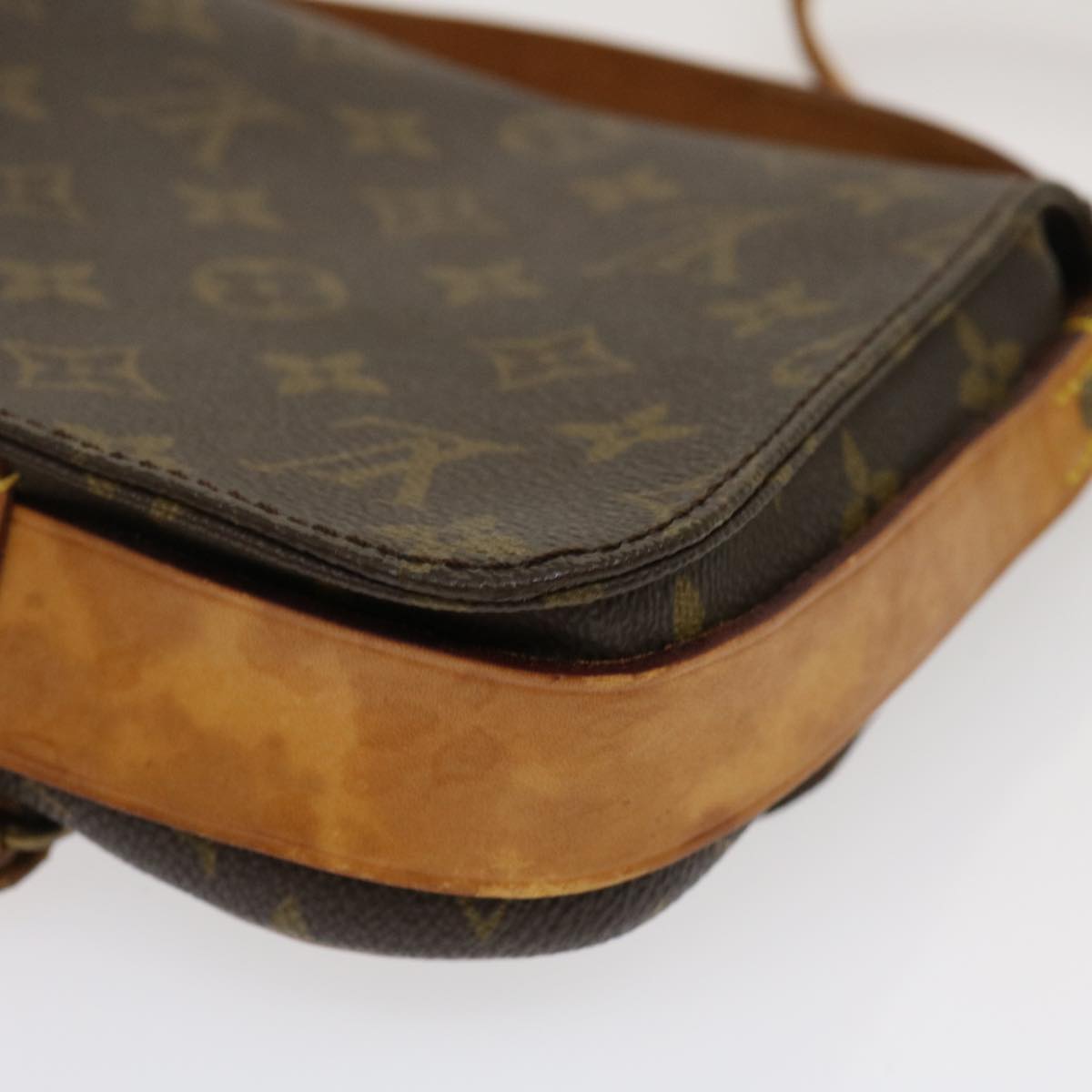 LOUIS VUITTON Monogram Cartouchiere PM Shoulder Bag M51254 LV ar6779