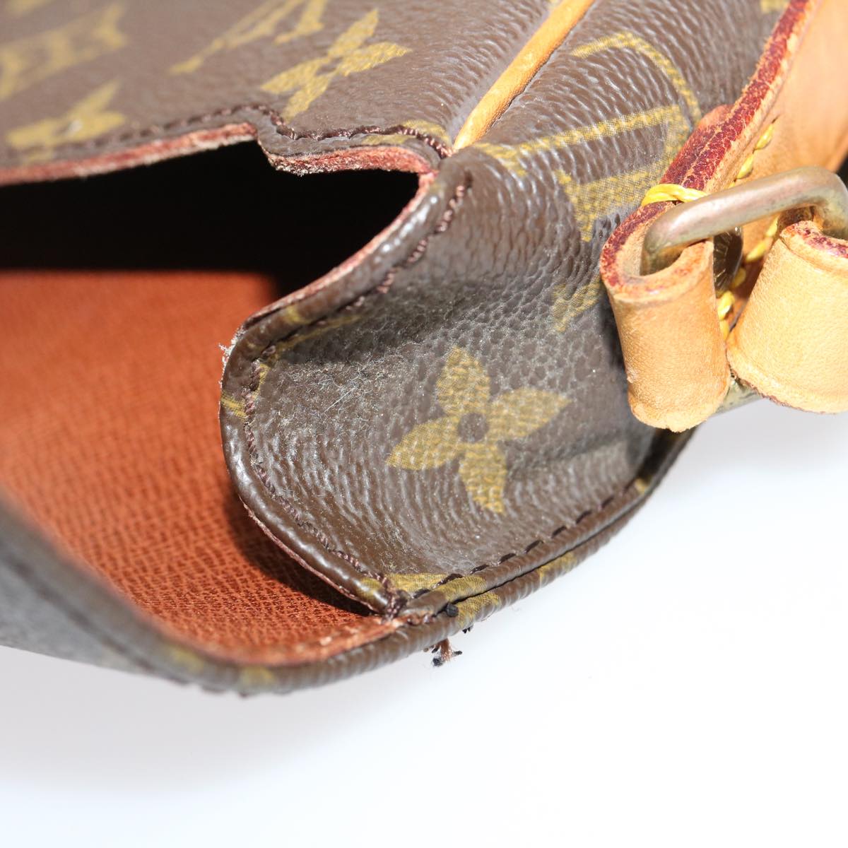 LOUIS VUITTON Monogram Cartouchiere PM Shoulder Bag M51254 LV ar6779