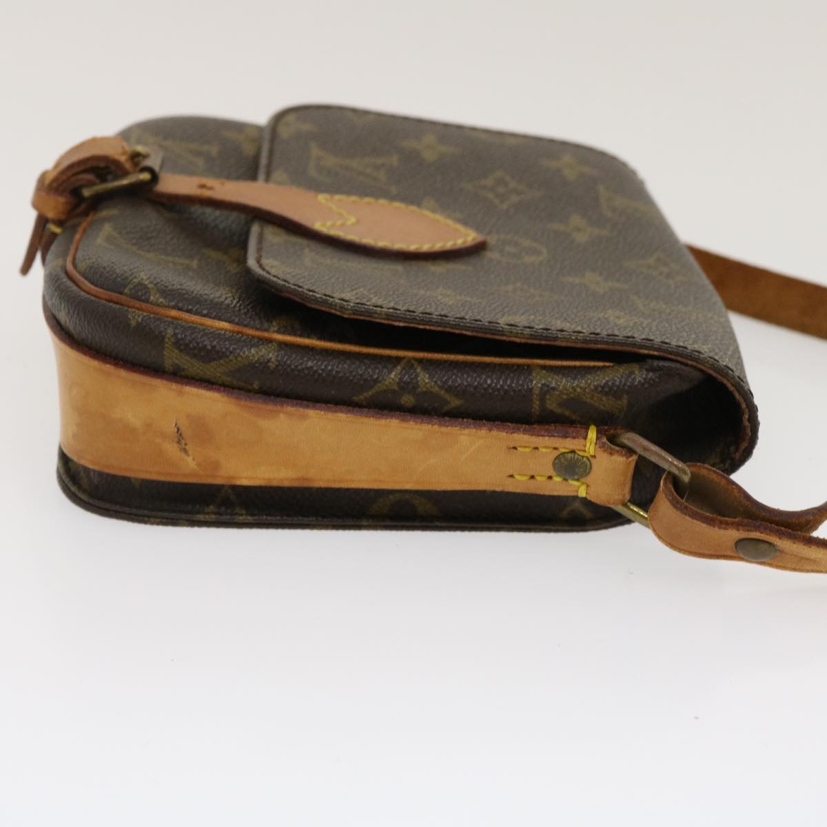 LOUIS VUITTON Monogram Cartouchiere PM Shoulder Bag M51254 LV ar6779