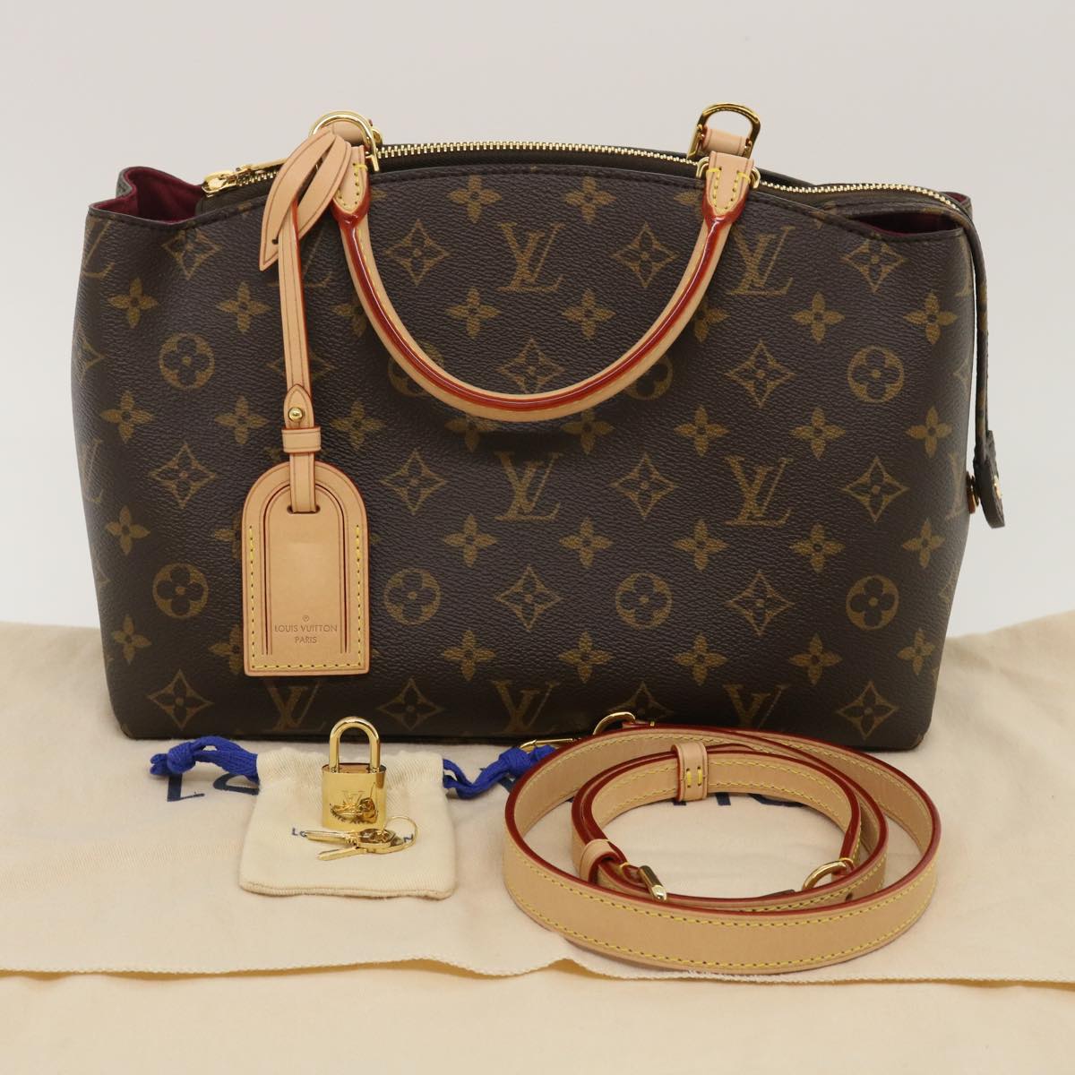 LOUIS VUITTON Monogram Petit Palais PM Hand Bag M45900 LV ar6785S