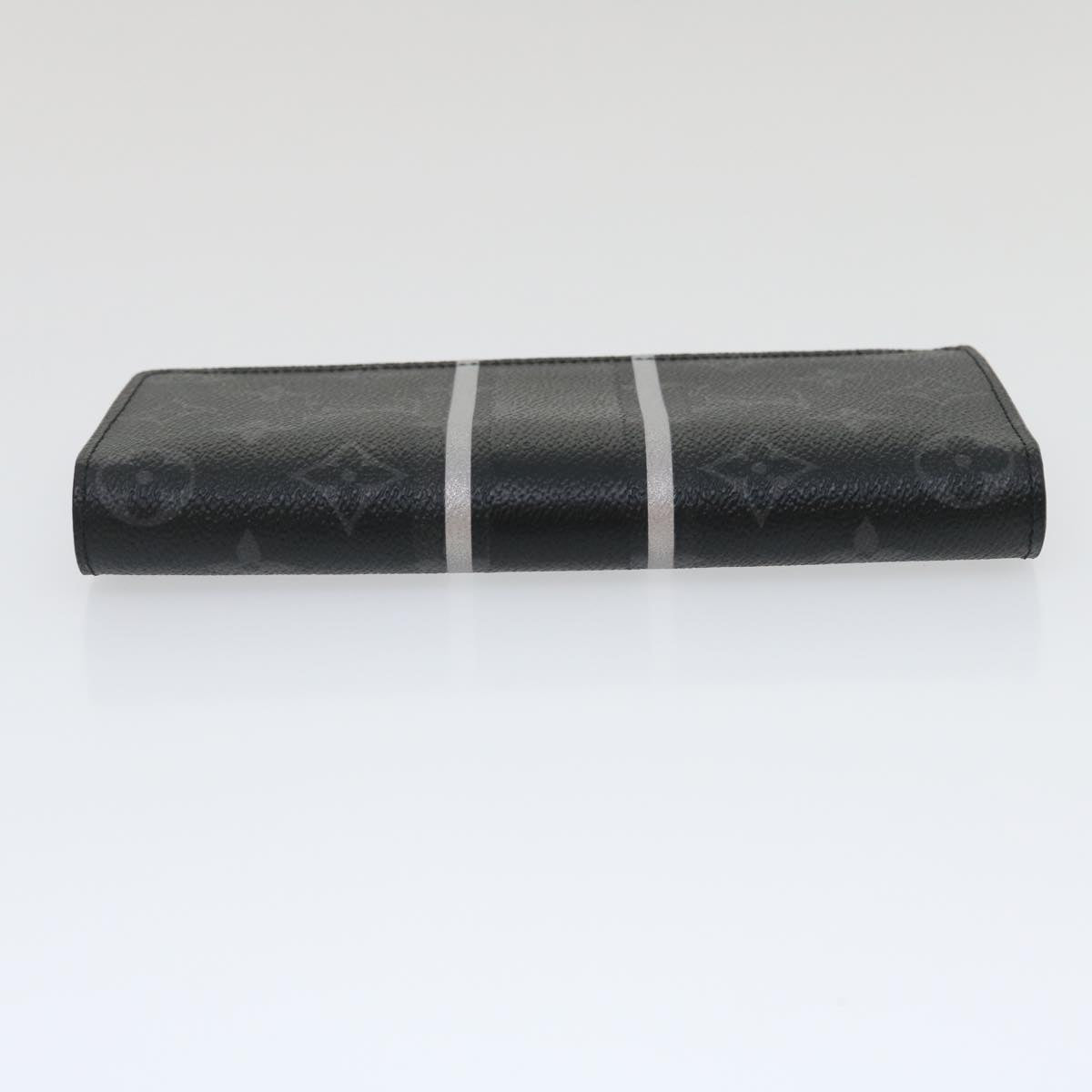 LOUIS VUITTON Eclipse Flash Portefeuille Braza Long Wallet M64438 ar6842S