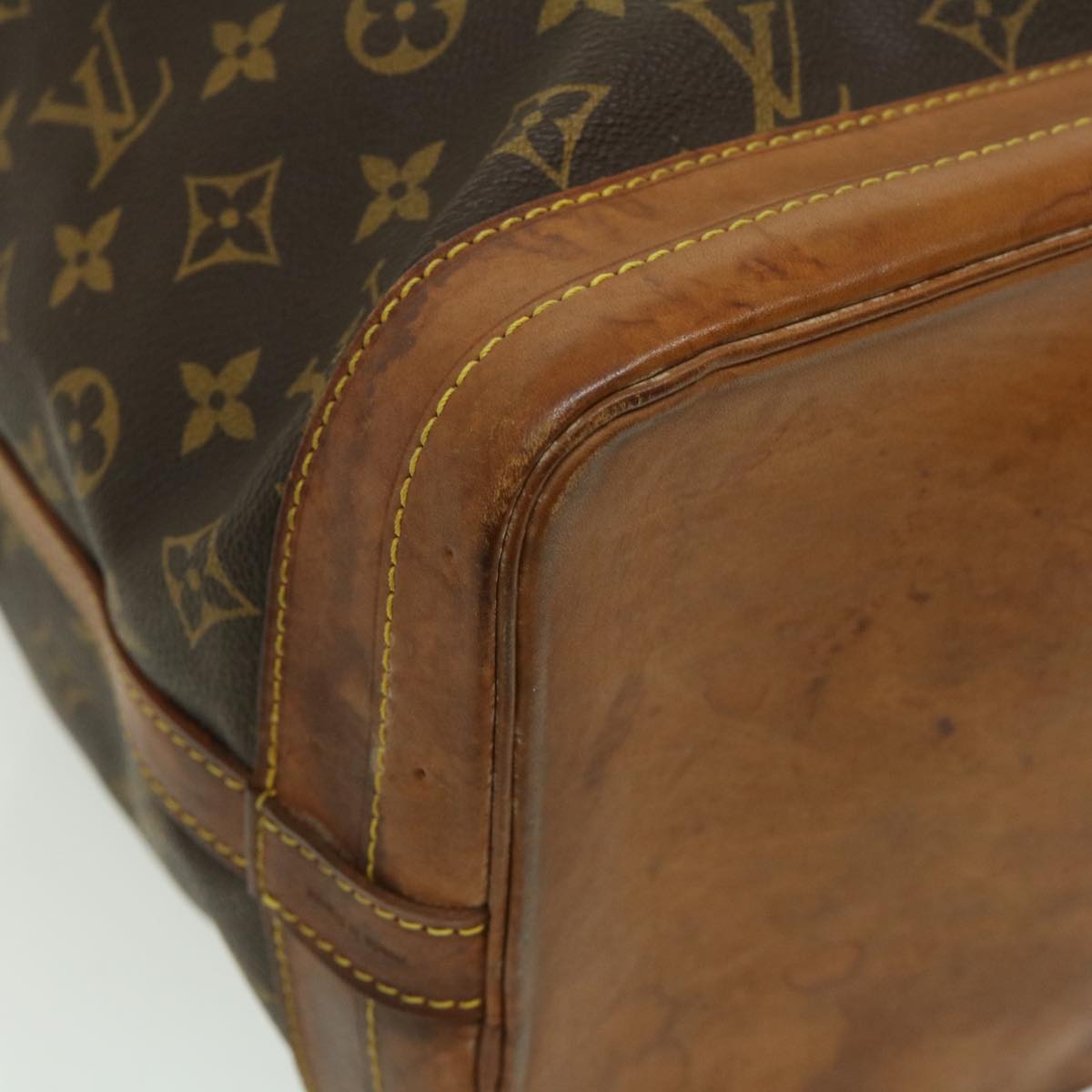 LOUIS VUITTON Monogram Noe Shoulder Bag M42224 LV ar6876