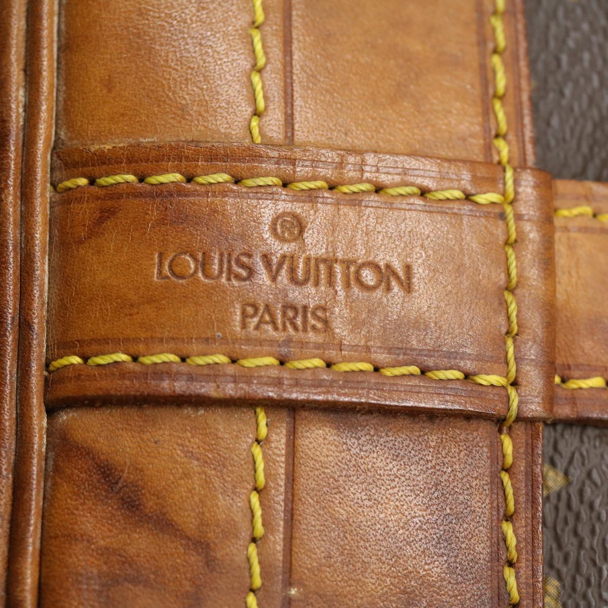 LOUIS VUITTON Monogram Noe Shoulder Bag M42224 LV ar6876