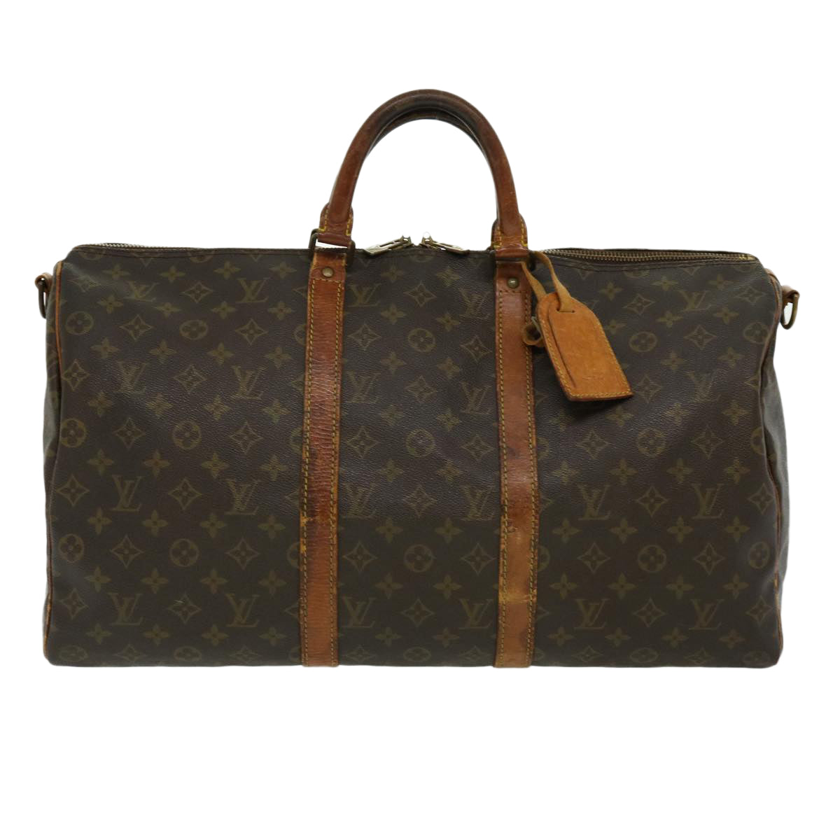 LOUIS VUITTON Monogram Keepall Bandouliere 50 Boston Bag M41416 LV ar7232