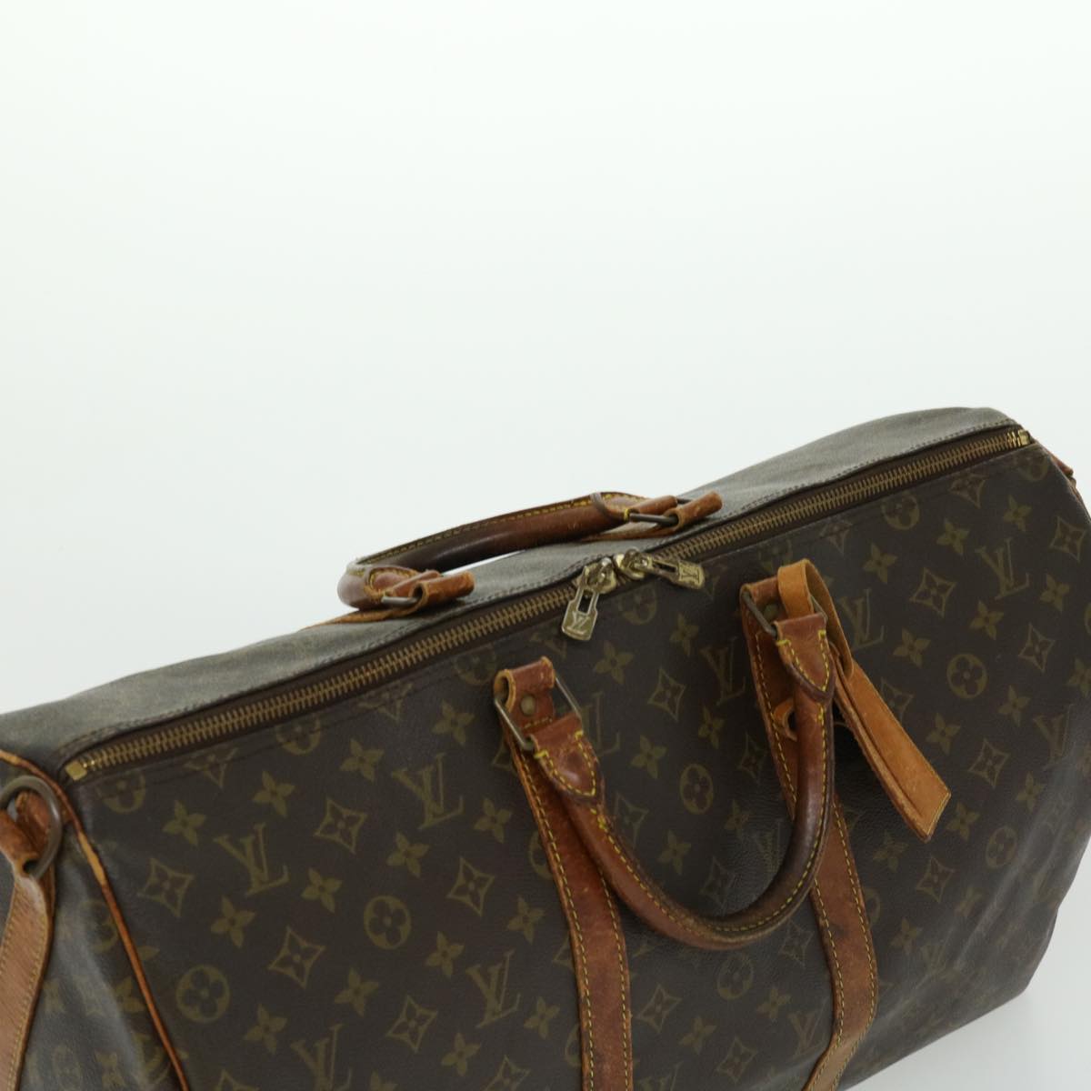 LOUIS VUITTON Monogram Keepall Bandouliere 50 Boston Bag M41416 LV ar7232