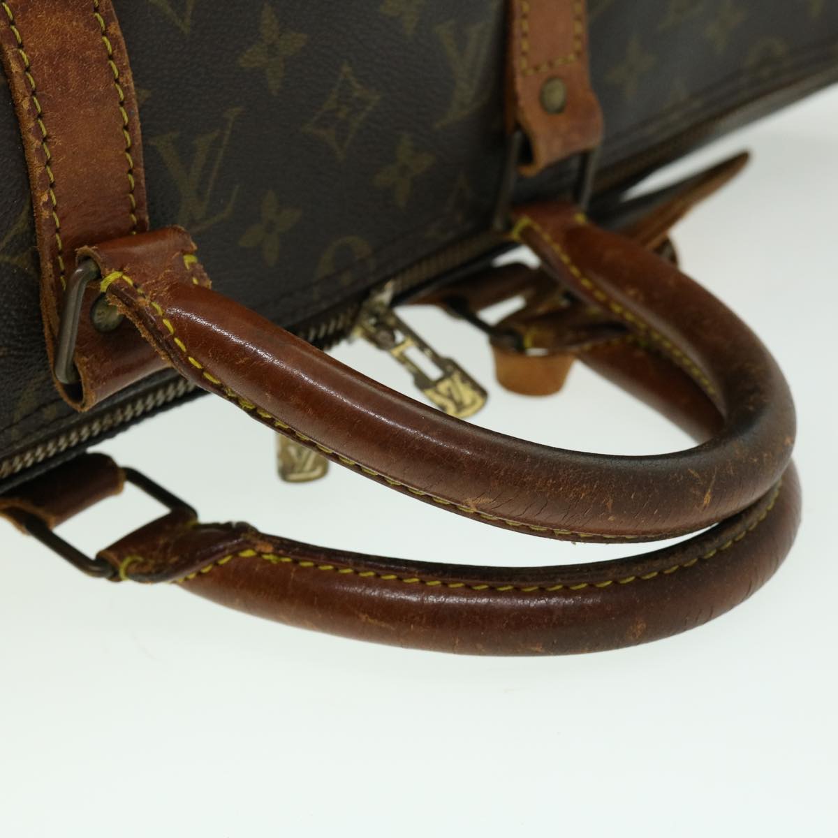 LOUIS VUITTON Monogram Keepall Bandouliere 50 Boston Bag M41416 LV ar7232