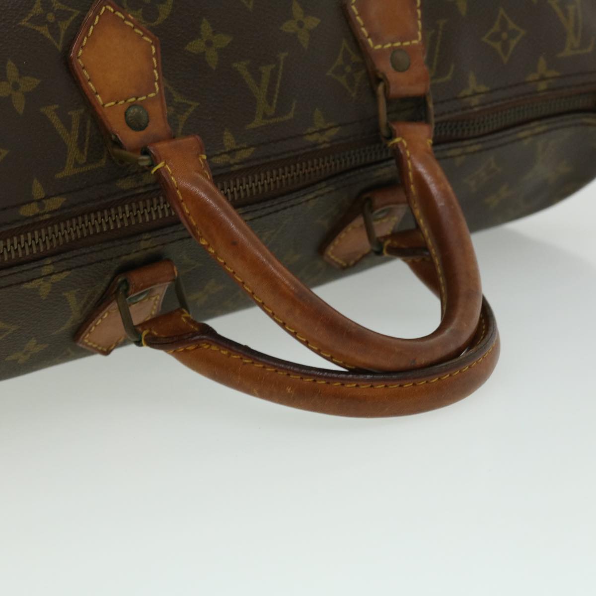 LOUIS VUITTON Monogram Speedy 40 Hand Bag M41522 LV ar7344