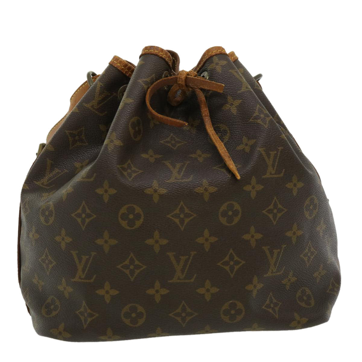 LOUIS VUITTON Monogram Petit Noe Shoulder Bag M42226 LV ar7361