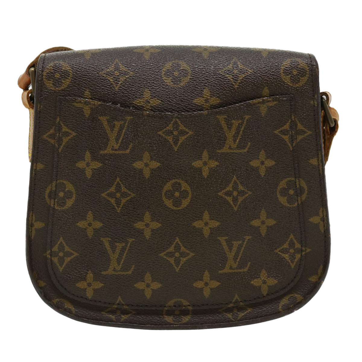 LOUIS VUITTON Monogram Saint Cloud MM Shoulder Bag M51243 LV ar7455