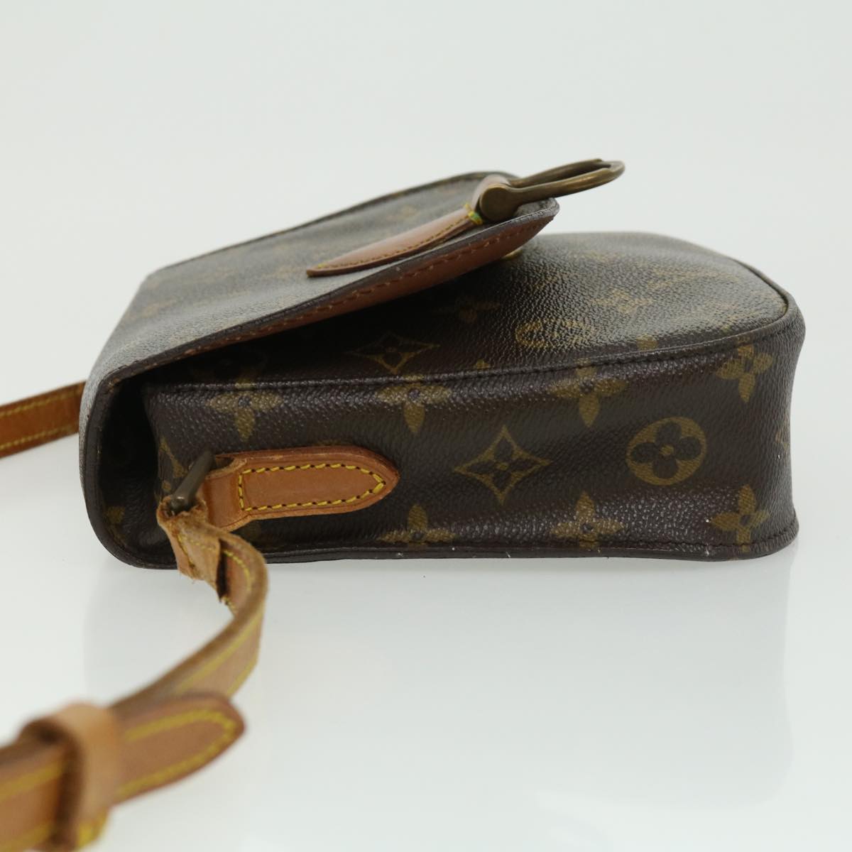 LOUIS VUITTON Monogram Saint Cloud MM Shoulder Bag M51243 LV ar7455