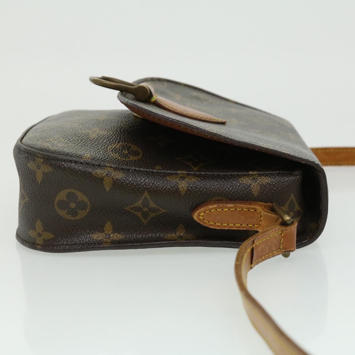 LOUIS VUITTON Monogram Saint Cloud MM Shoulder Bag M51243 LV ar7455