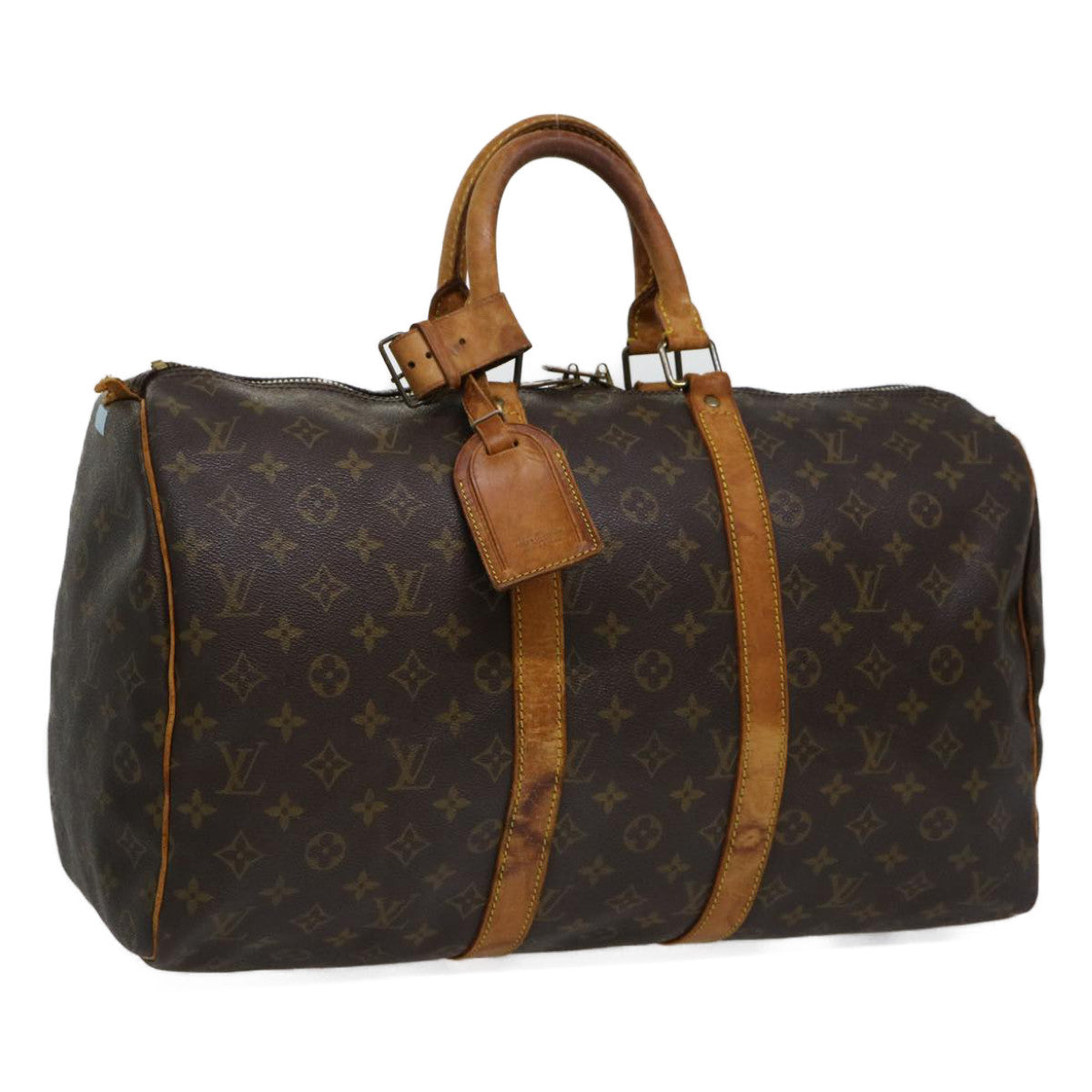 LOUIS VUITTON Monogram Keepall 45 Boston Bag M41428 LV ar7499
