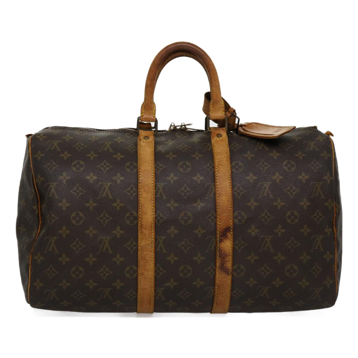 LOUIS VUITTON Monogram Keepall 45 Boston Bag M41428 LV ar7499
