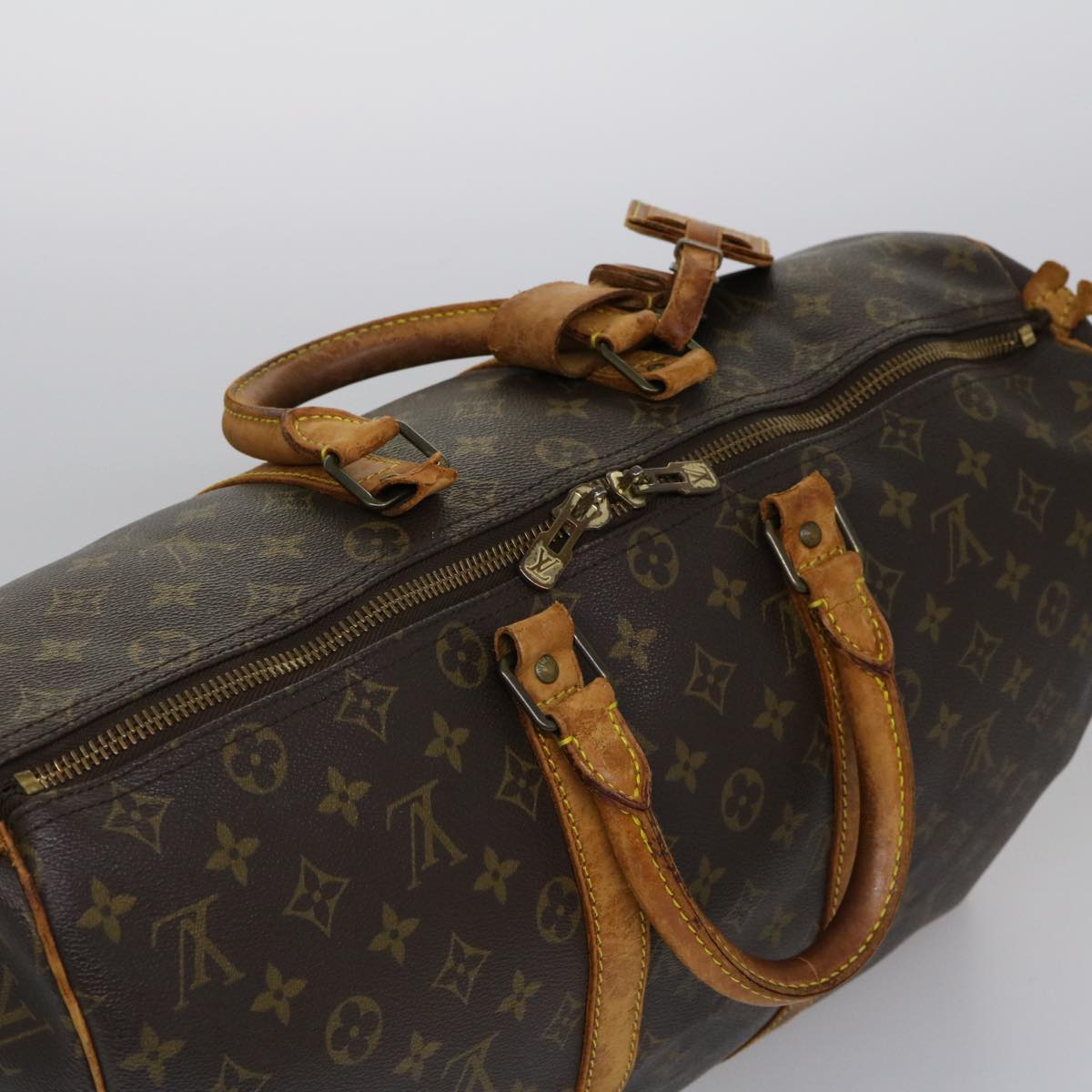 LOUIS VUITTON Monogram Keepall 45 Boston Bag M41428 LV ar7499