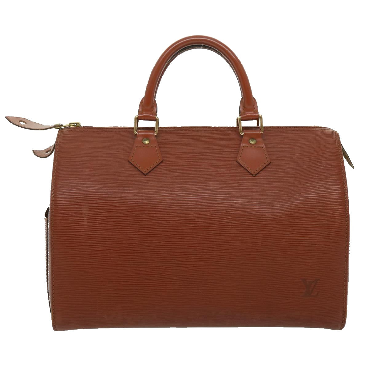 LOUIS VUITTON Epi Speedy 30 Hand Bag Brown M43003 LV ar7514