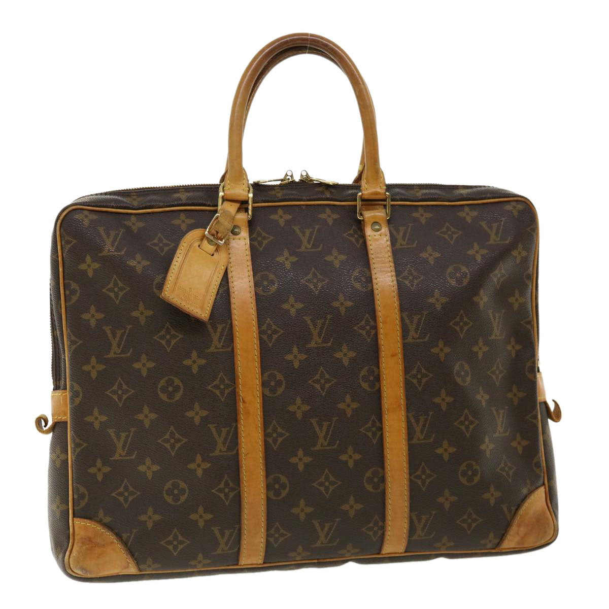 LOUIS VUITTON Monogram Porte Documents Voyage Business Bag M52005 LV ar7568
