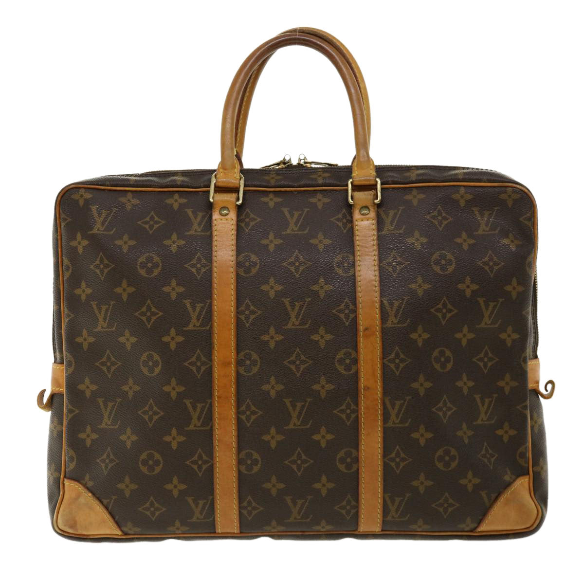 LOUIS VUITTON Monogram Porte Documents Voyage Business Bag M52005 LV ar7568