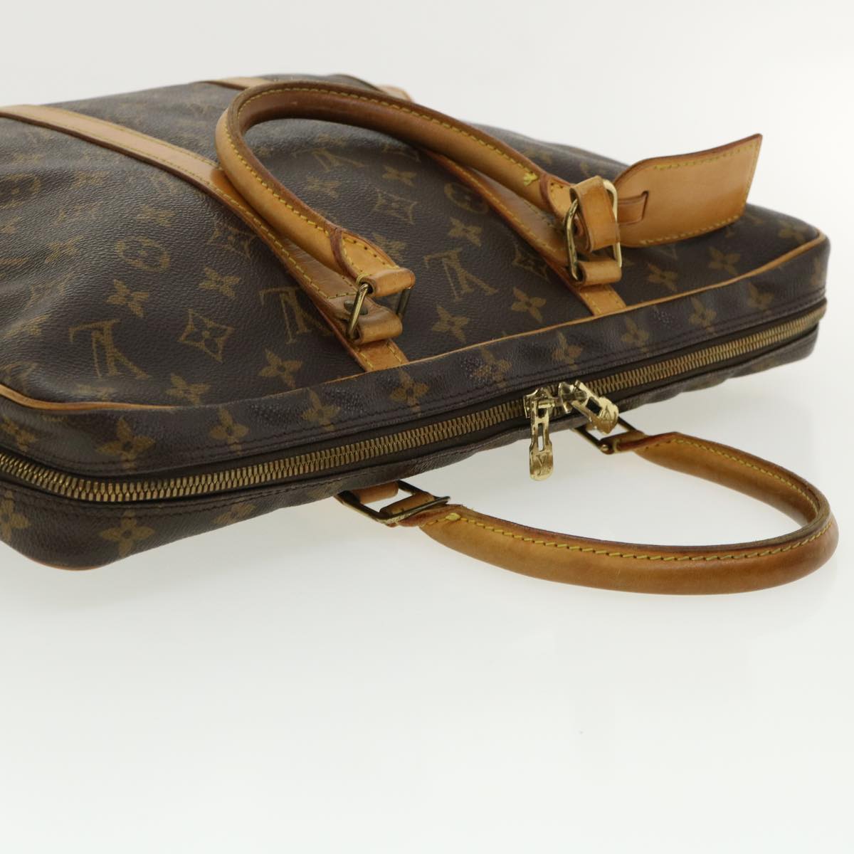 LOUIS VUITTON Monogram Porte Documents Voyage Business Bag M52005 LV ar7568