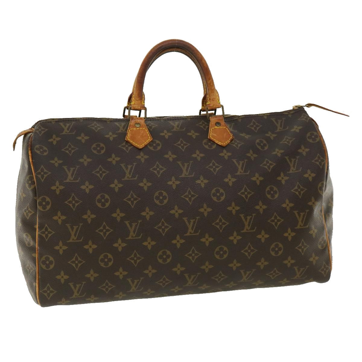 LOUIS VUITTON Monogram Speedy 40 Hand Bag M41522 LV ar7588