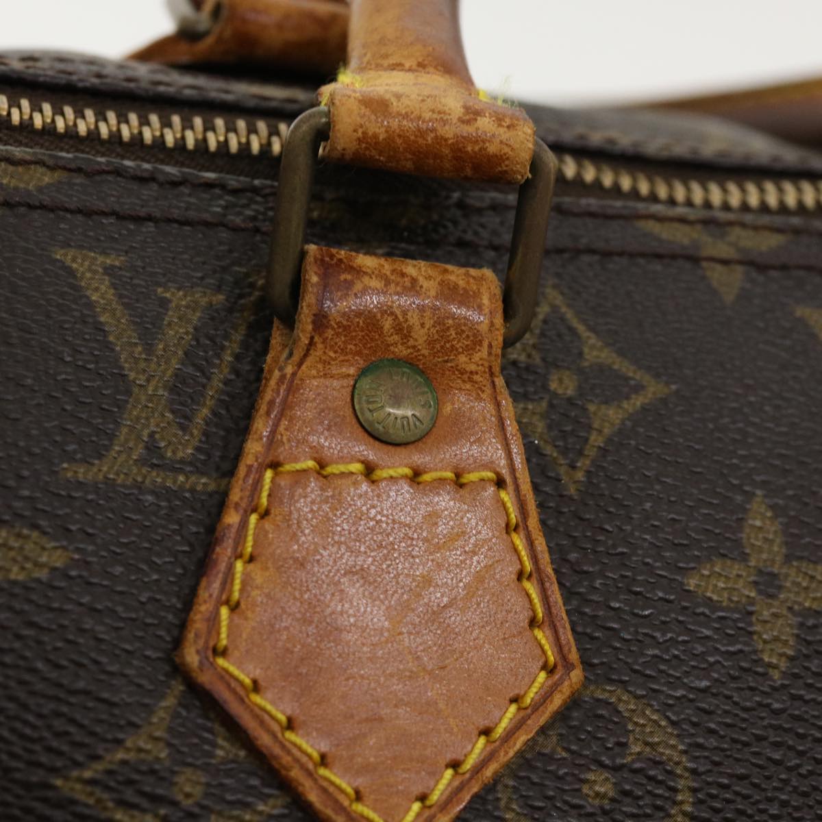 LOUIS VUITTON Monogram Speedy 40 Hand Bag M41522 LV ar7588