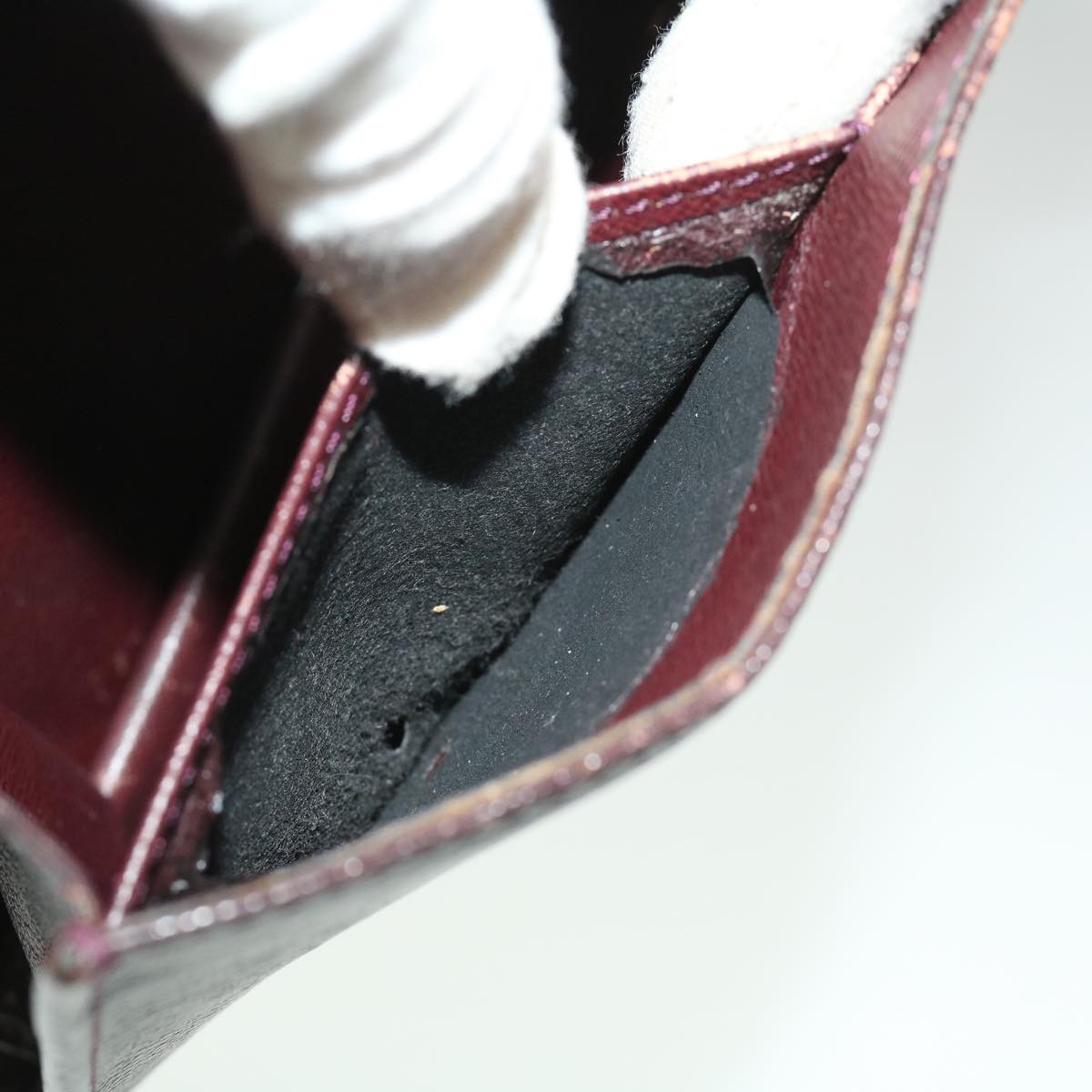 LOUIS VUITTON Taiga Kourad Clutch Bag Acajou M30196 LV ar7860B