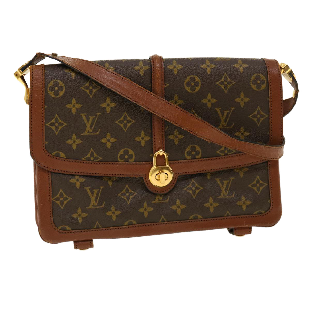LOUIS VUITTON Monogram SacRabat Shoulder Bag Vintage No170 LV ar7902B