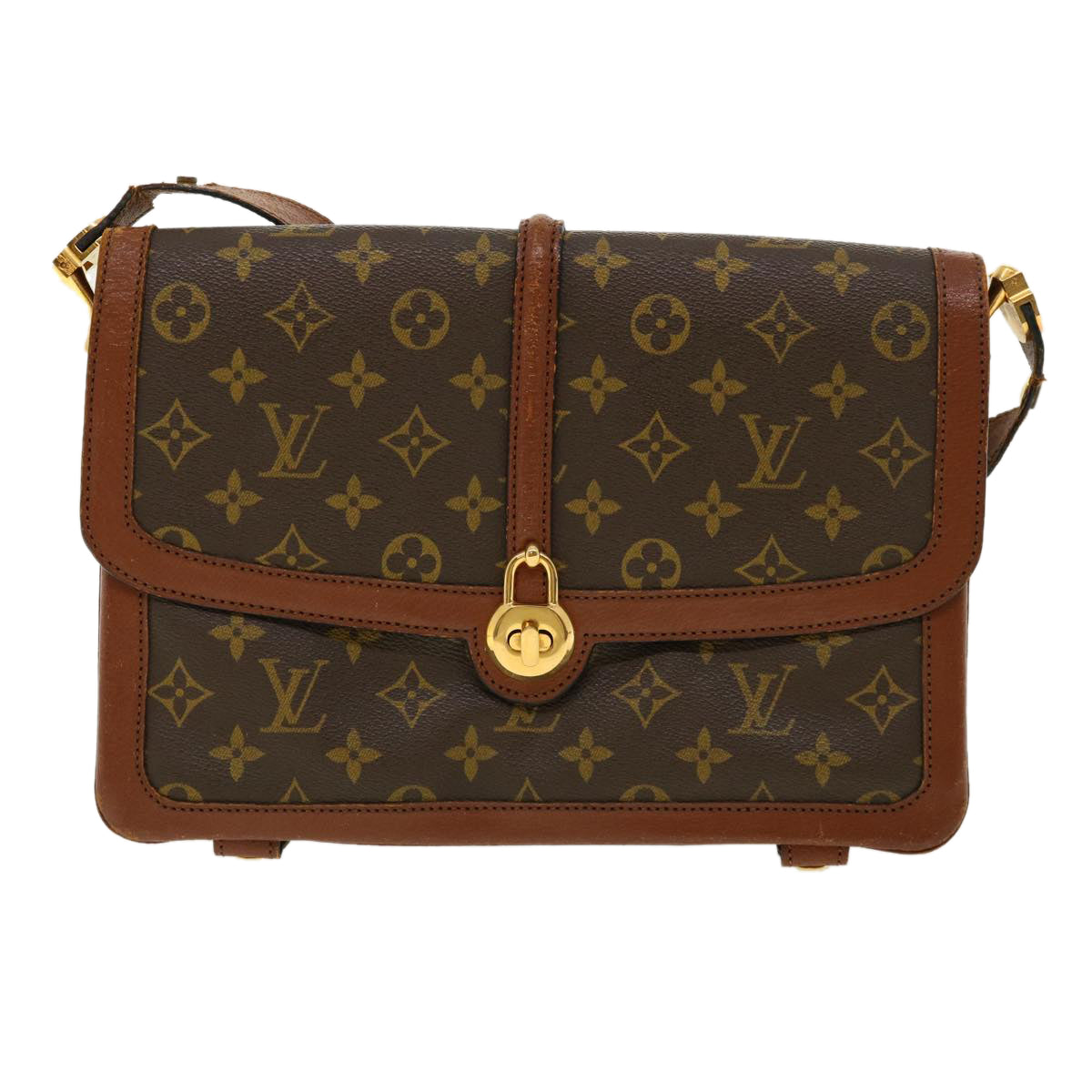 LOUIS VUITTON Monogram SacRabat Shoulder Bag Vintage No170 LV ar7902B
